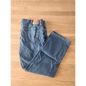 Levis 559 Relaxed Straight Leg 100% Cotton Denim Blue Jeans Men's 44x32